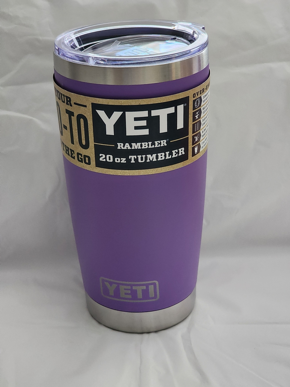 YETI Rambler 20oz Tumbler - Purple